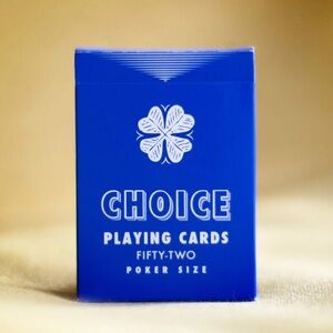 Choice Blue Playing Cards
